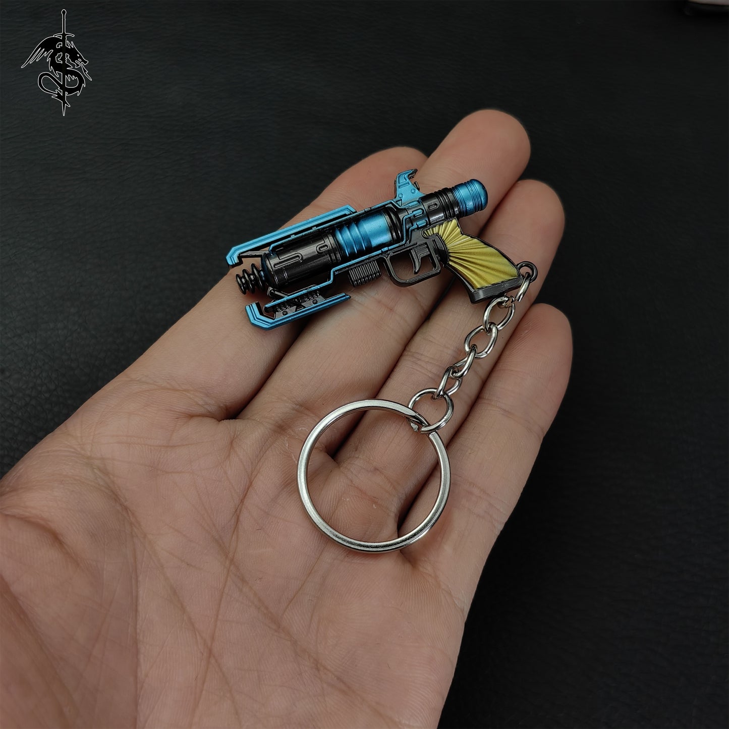 Wingman Tiny Metal Keychain Pendant