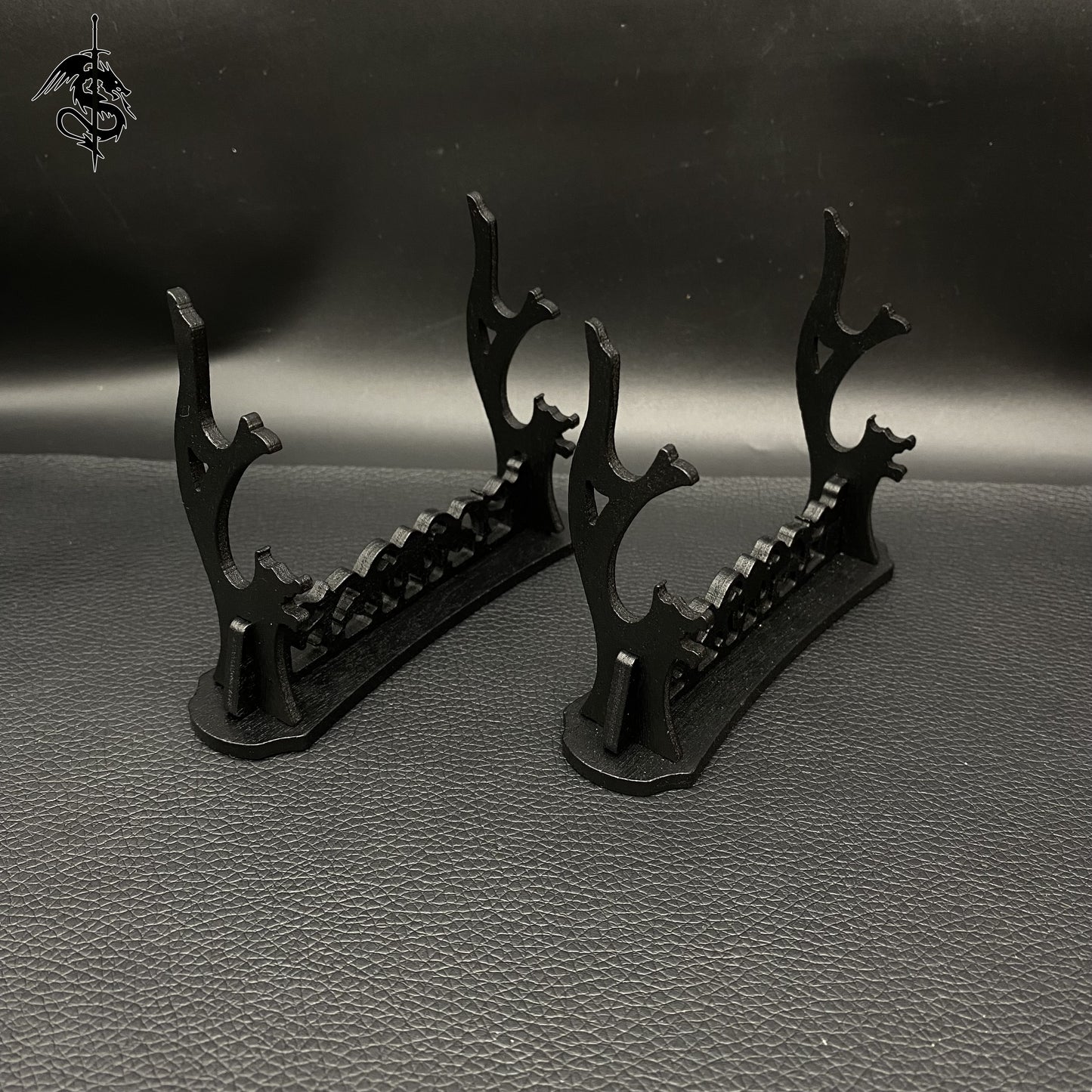 Miniature Displaying Wood Stand Katana Tiny Gun Display Holder