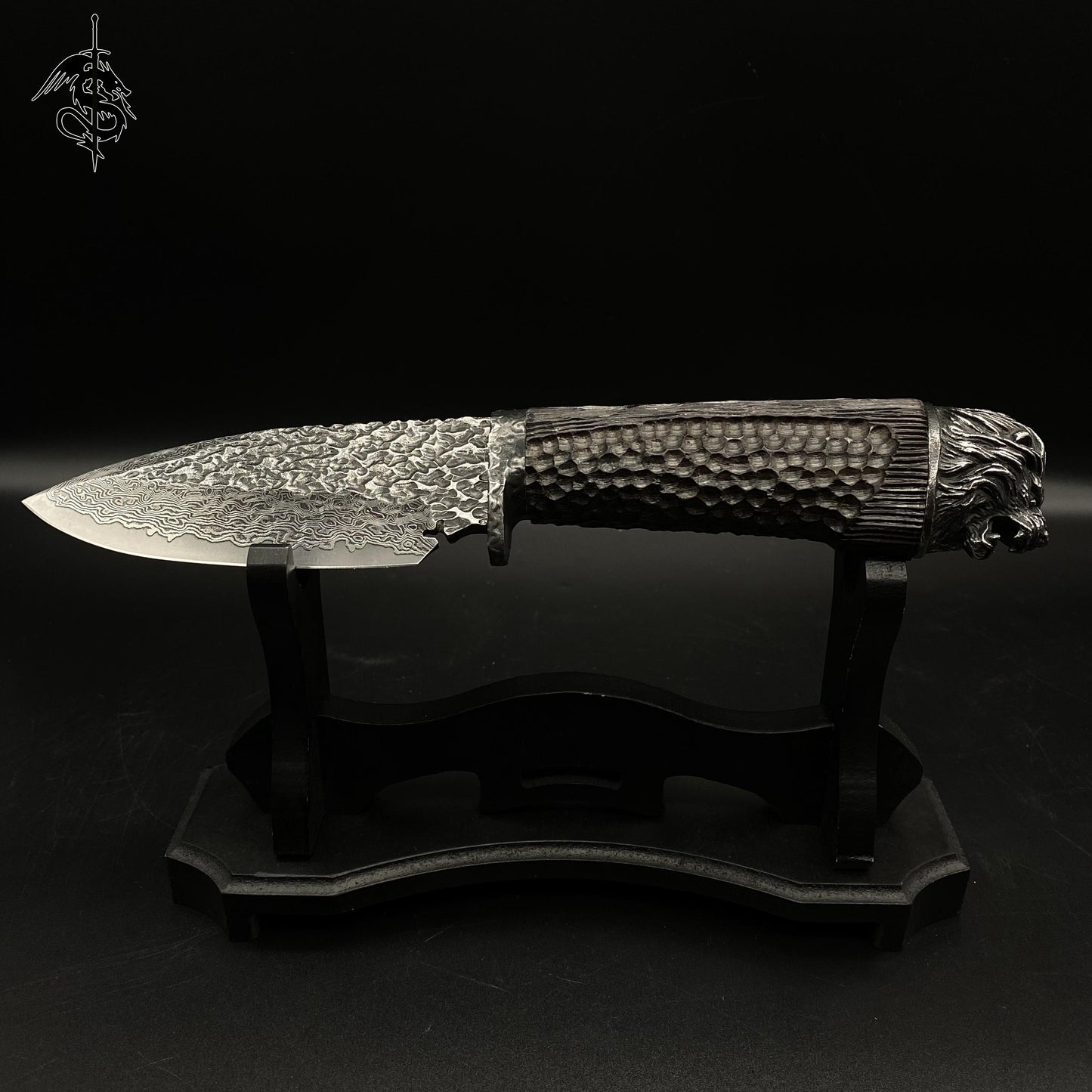 Wooden Stand Wood Miniature Weapons Display Holder