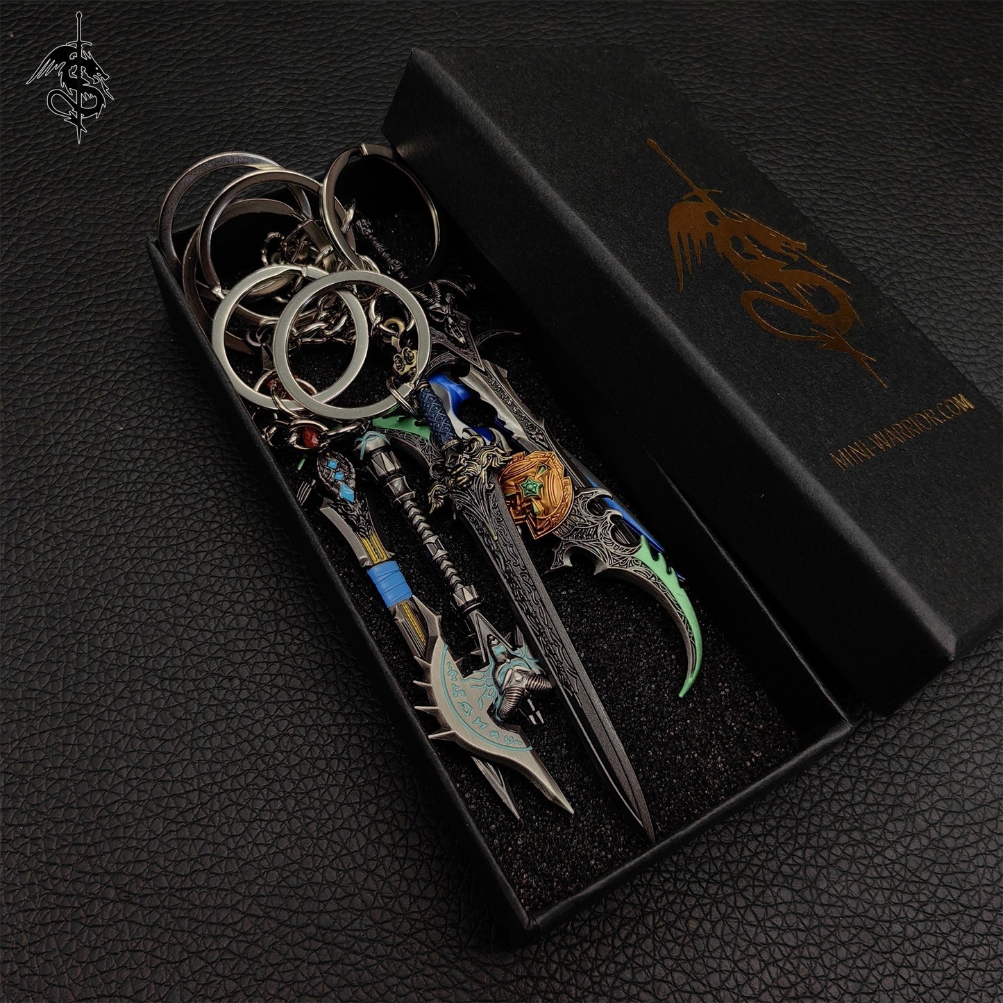 WOW Classical Weapons keychain Fan Art 6 in 1 Pack