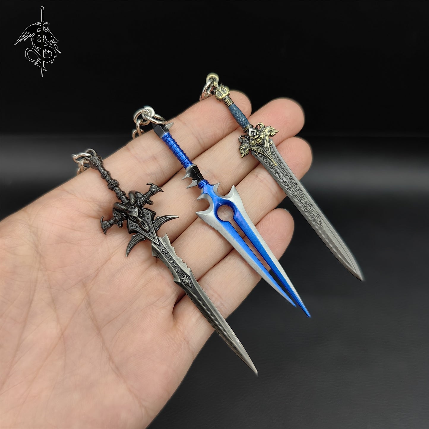WOW Classical Weapons keychain Fan Art 6 in 1 Pack