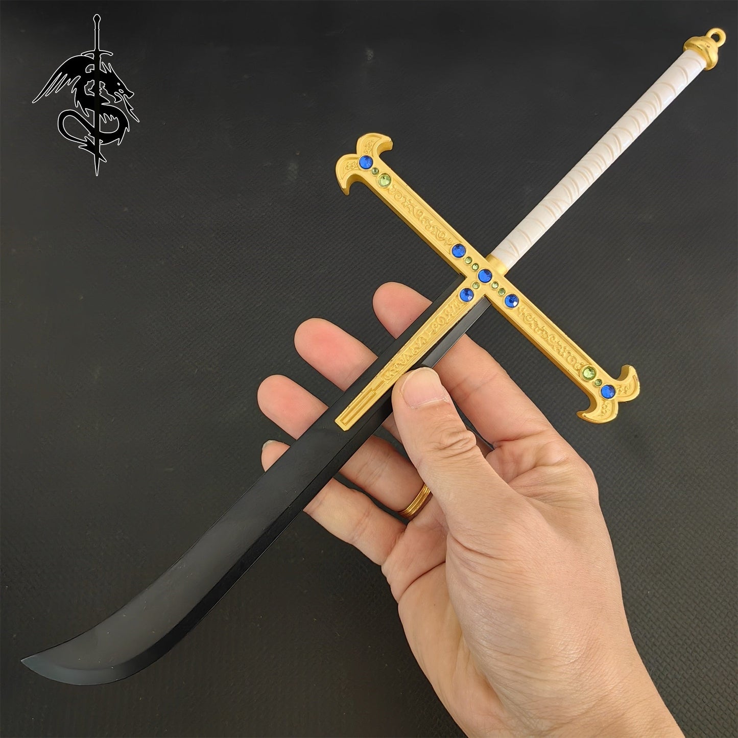 Dracule Mihawk Yoru Blade Hawk Eyes Sword USA Stock