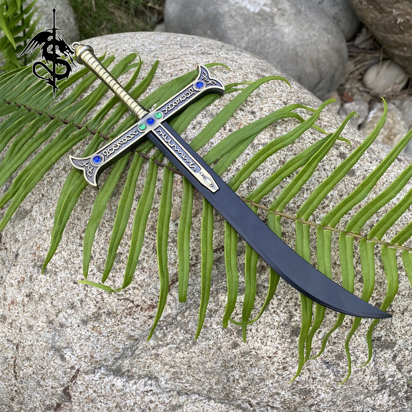 Yoru Sword Miniature Alloy Dracule Mihawk Black Blade Great Sword