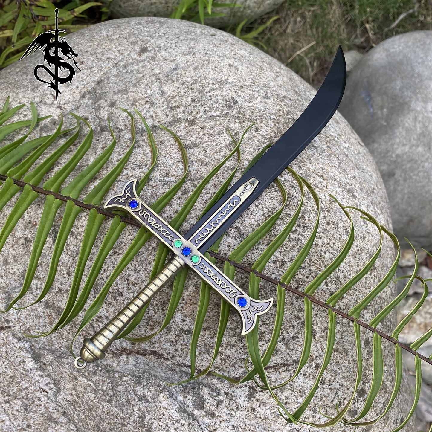 Yoru Sword Miniature Alloy Dracule Mihawk Black Blade Great Sword