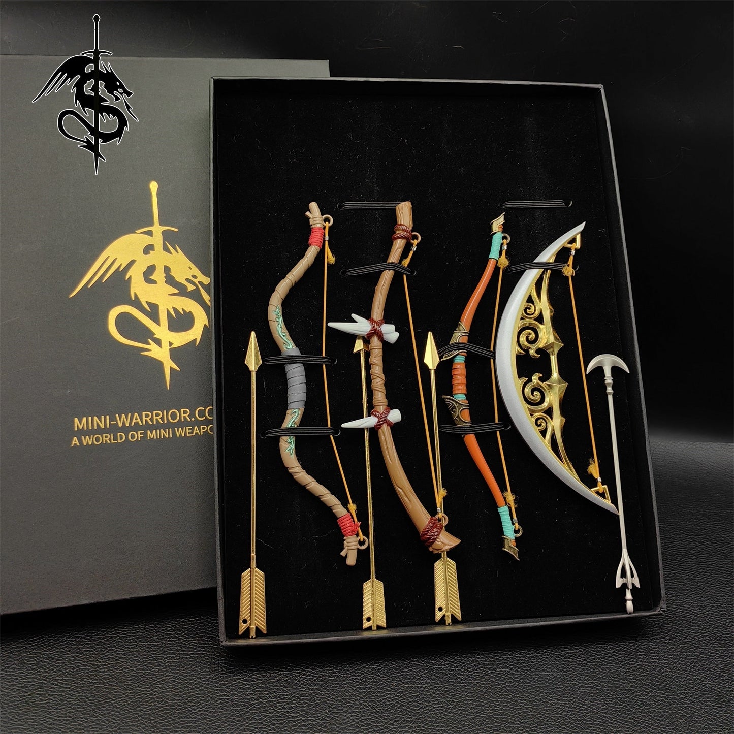 Link Metal Weapons Miniature Display Art
