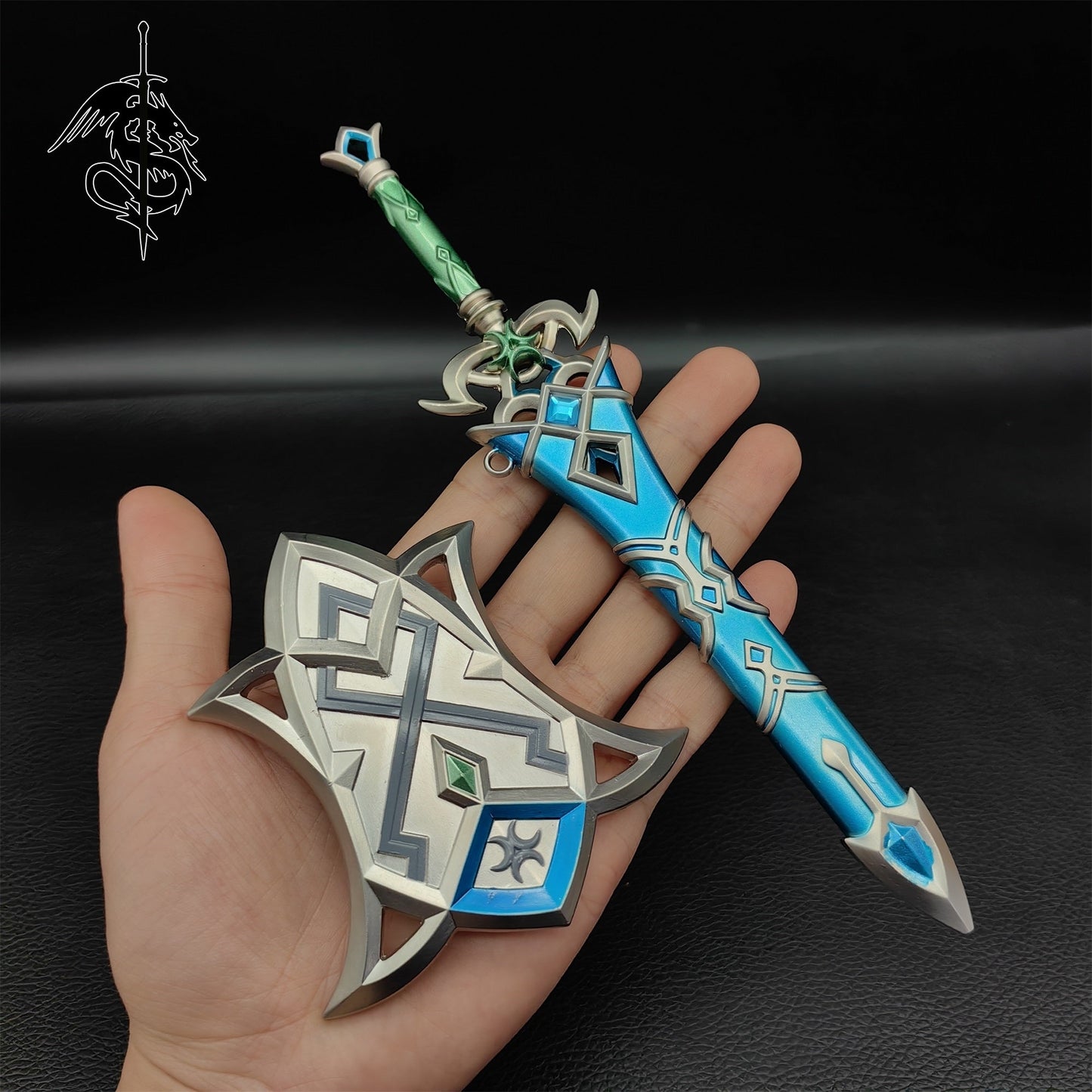 Link Metal Weapons Miniature Display Art