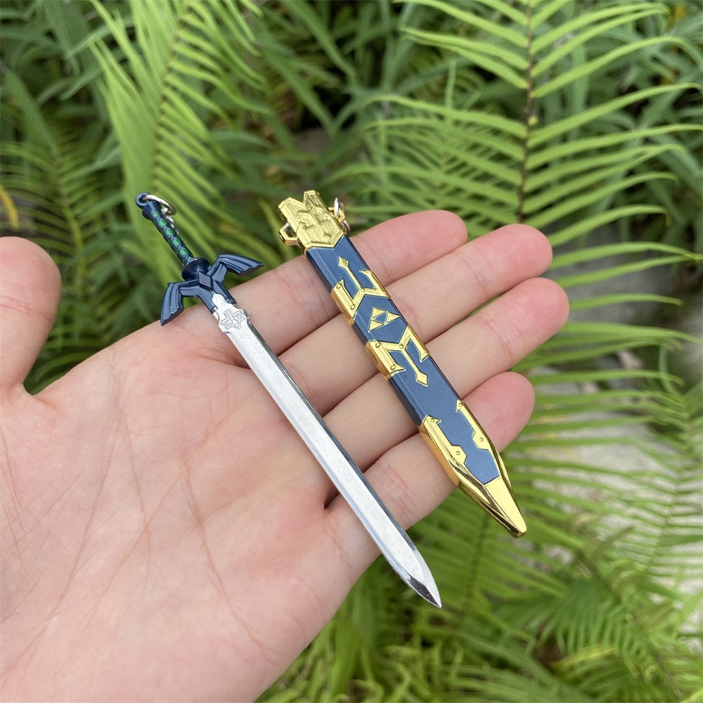 Metal Link Master Sword Keychian