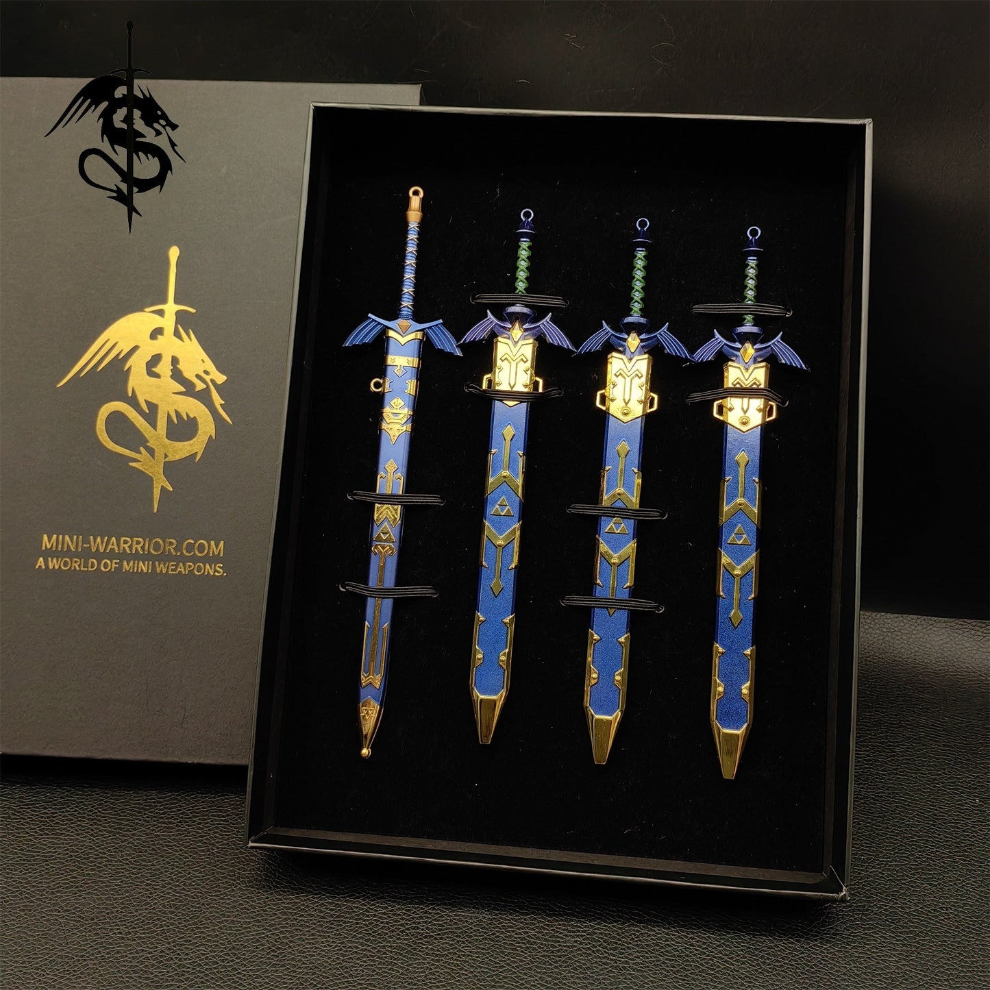 Metal Link Master Sword 4 Versions Gift Box