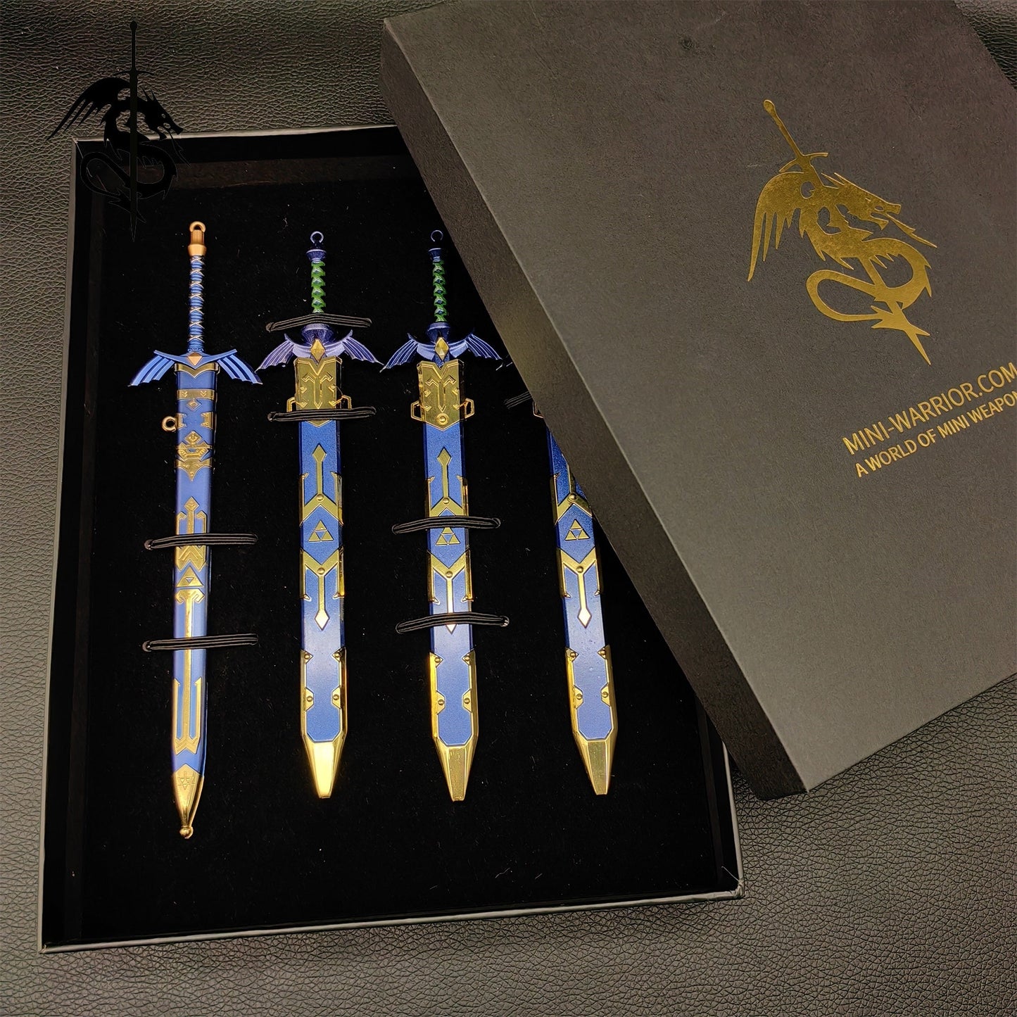 Metal Link Master Sword 4 Versions Gift Box