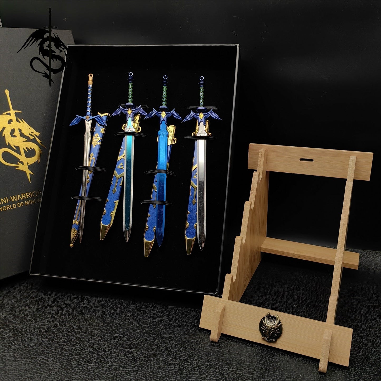 Metal Link Master Sword 4 Versions Gift Box