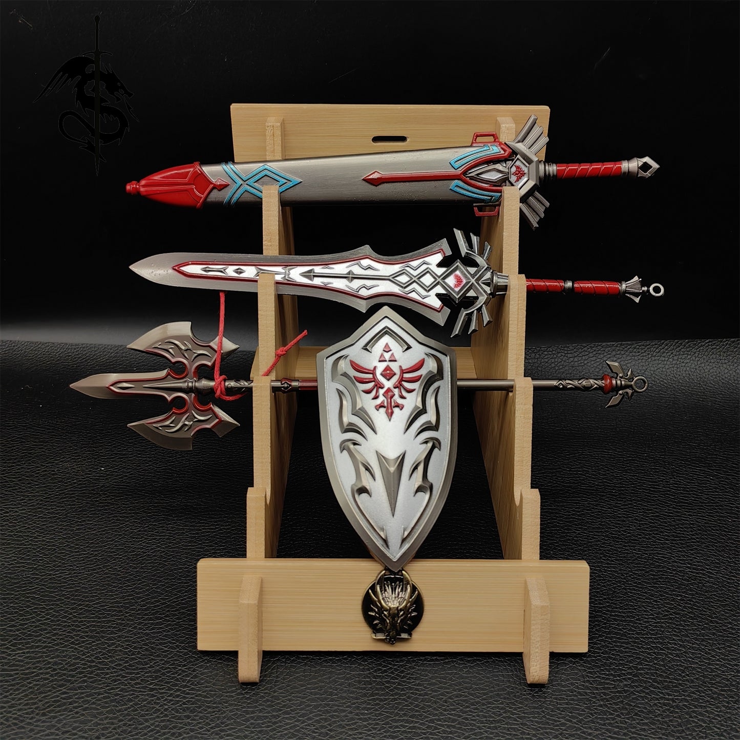 Link Metal Weapons Miniature Display Art