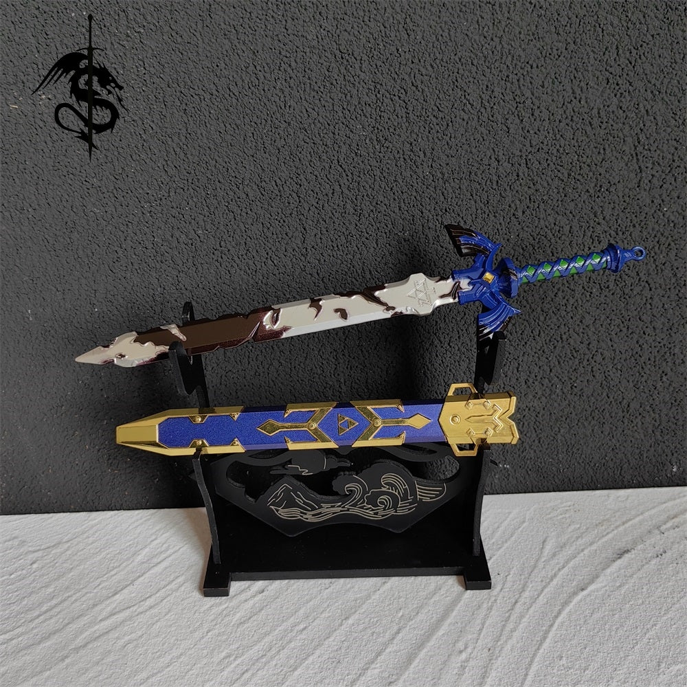 Link Metal Weapons Miniature Display Art