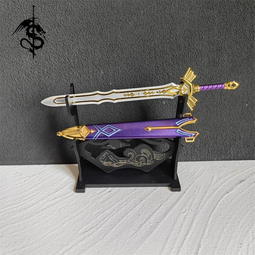 Link Metal Weapons Miniature Display Art