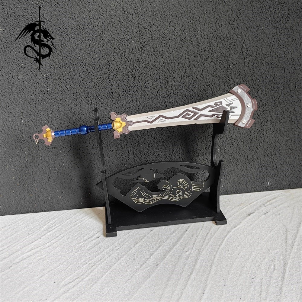 Link Metal Weapons Miniature Display Art
