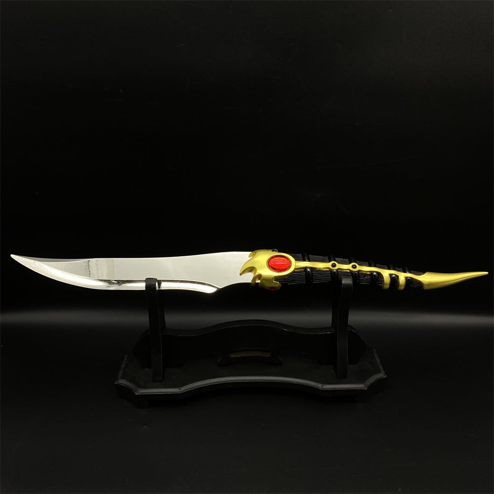 Middle Age Sword Artwork Dragon Bone Dagger Medieval Wolf Head Knight Sword Assassin Rapier Sword