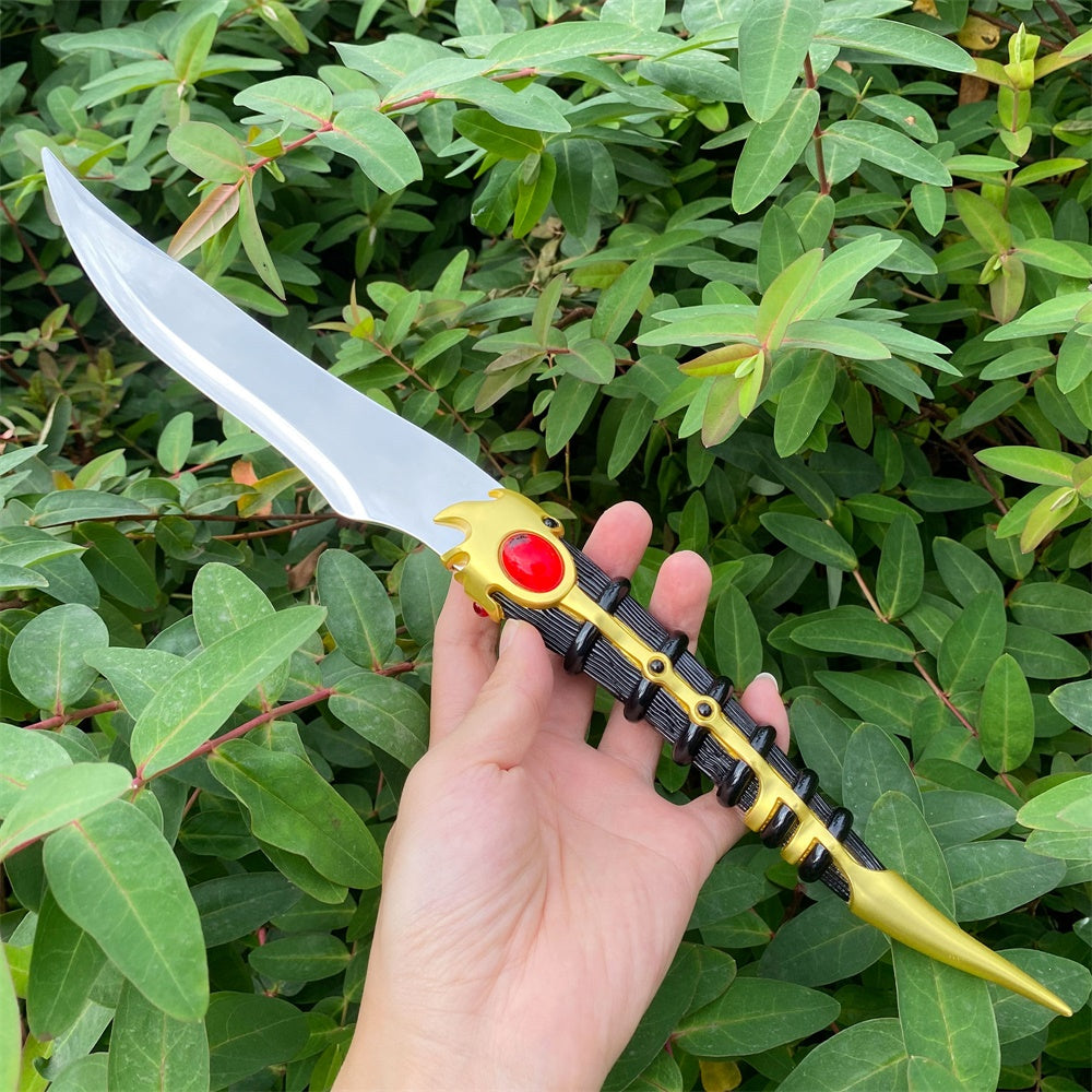 Middle Age Sword Artwork Dragon Bone Dagger Medieval Wolf Head Knight Sword Assassin Rapier Sword