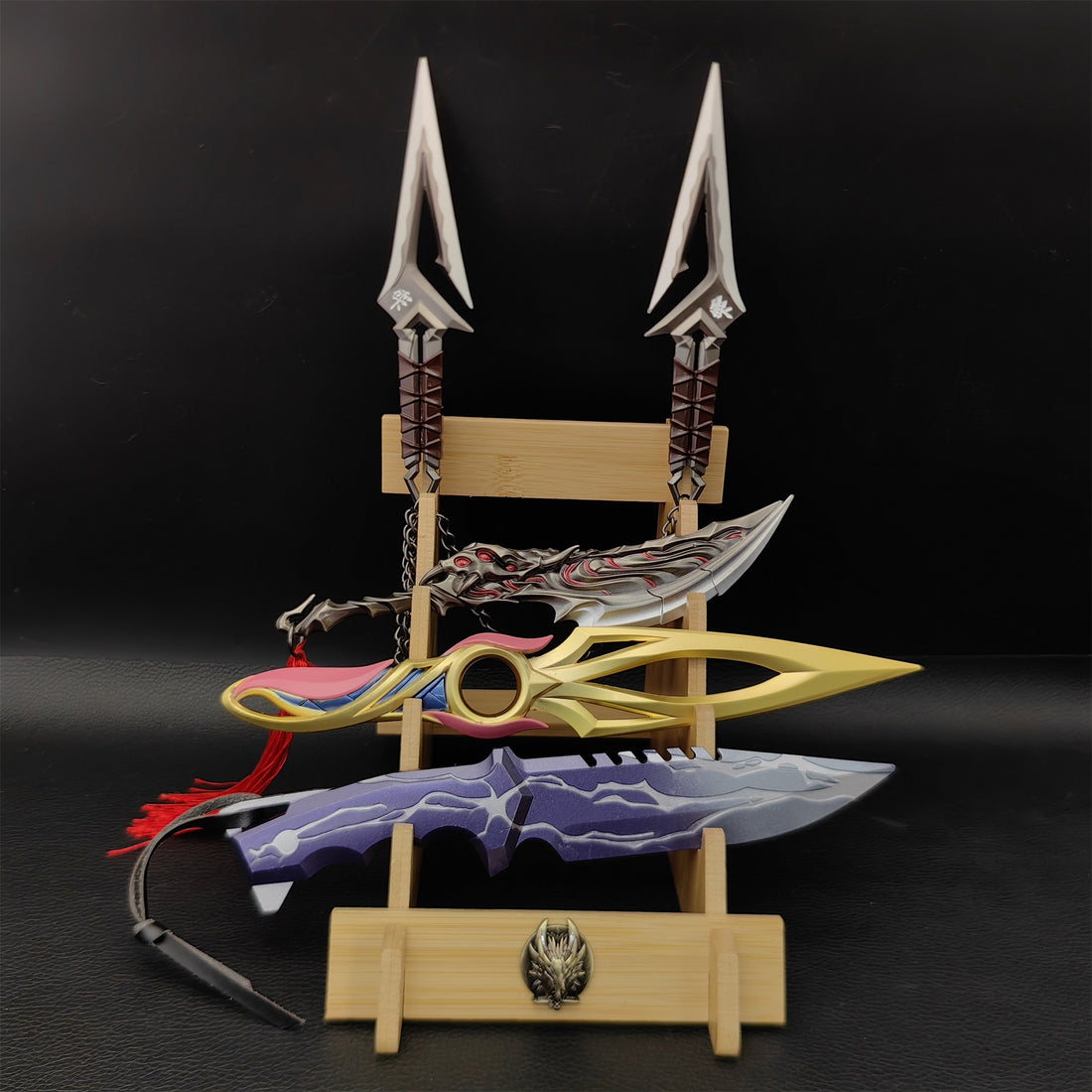 Discover the Ultimate Valorant Fan Gift: Metal Blunt Blade Game Knife Sets