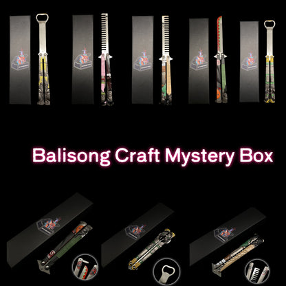 Anime Balisong Bottle Opener Mystery Box