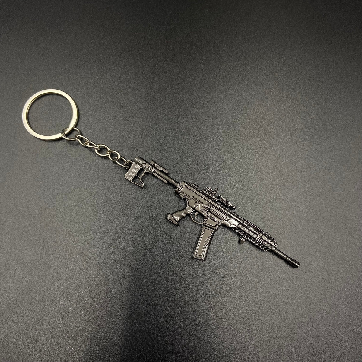 Delta Force K437 Mini Tactical Assault Rifle Alloy Keychain
