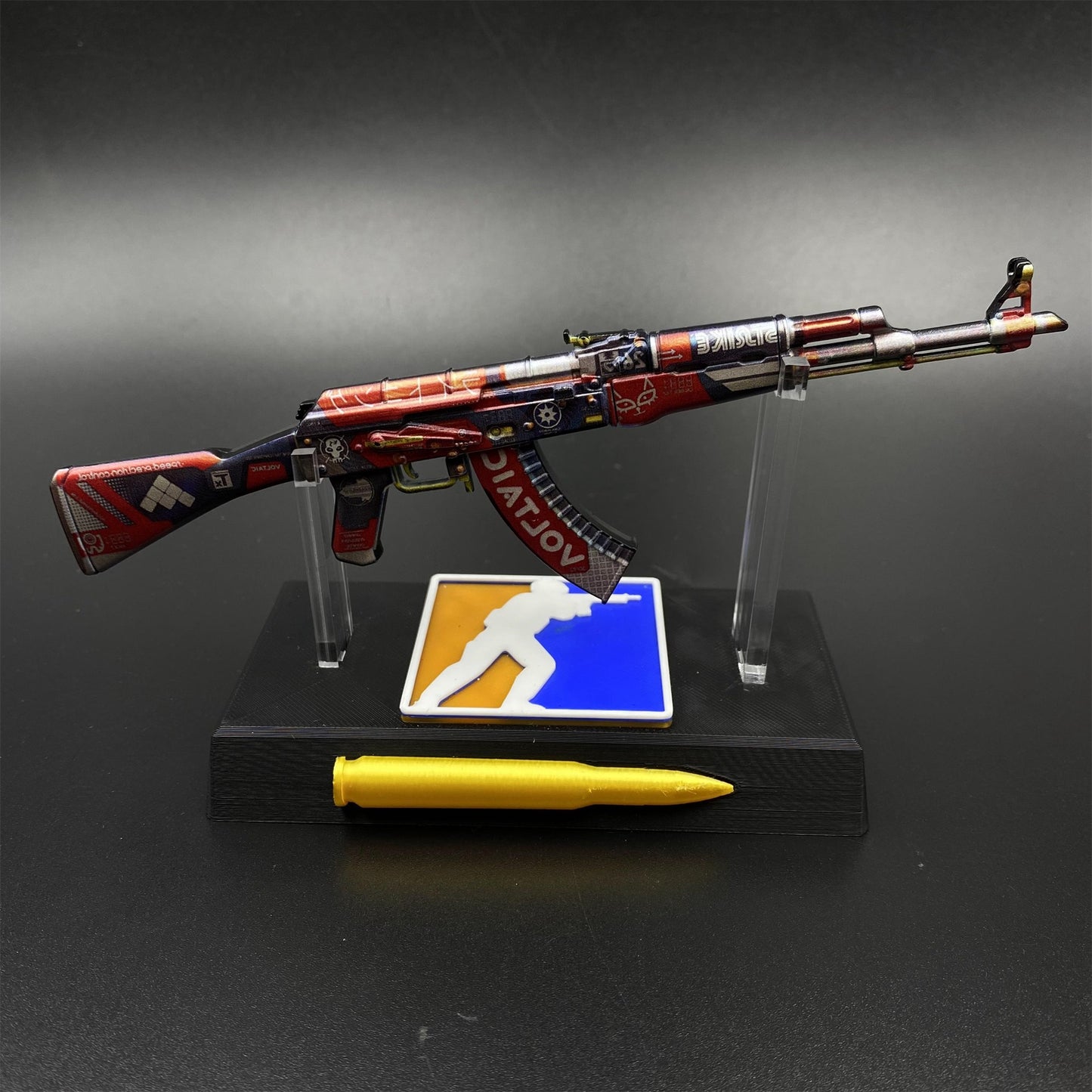 Hot Game CS2 Bloodsport AK47 Metal Replica Game Prop Collectible