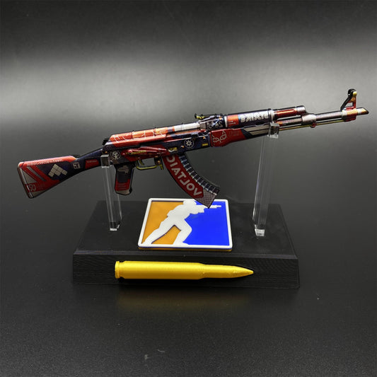 Hot Game CS2 Bloodsport AK47 Metal Replica Game Prop Collectible