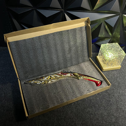 40CM/15.74" Delta Force Elegy Hot Game Weapon Replica - Game Collectible Decorative Ornament