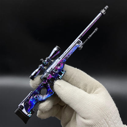 Hot Game CS2 Neo-Noir AWP Metal Replica Game Prop Collectible