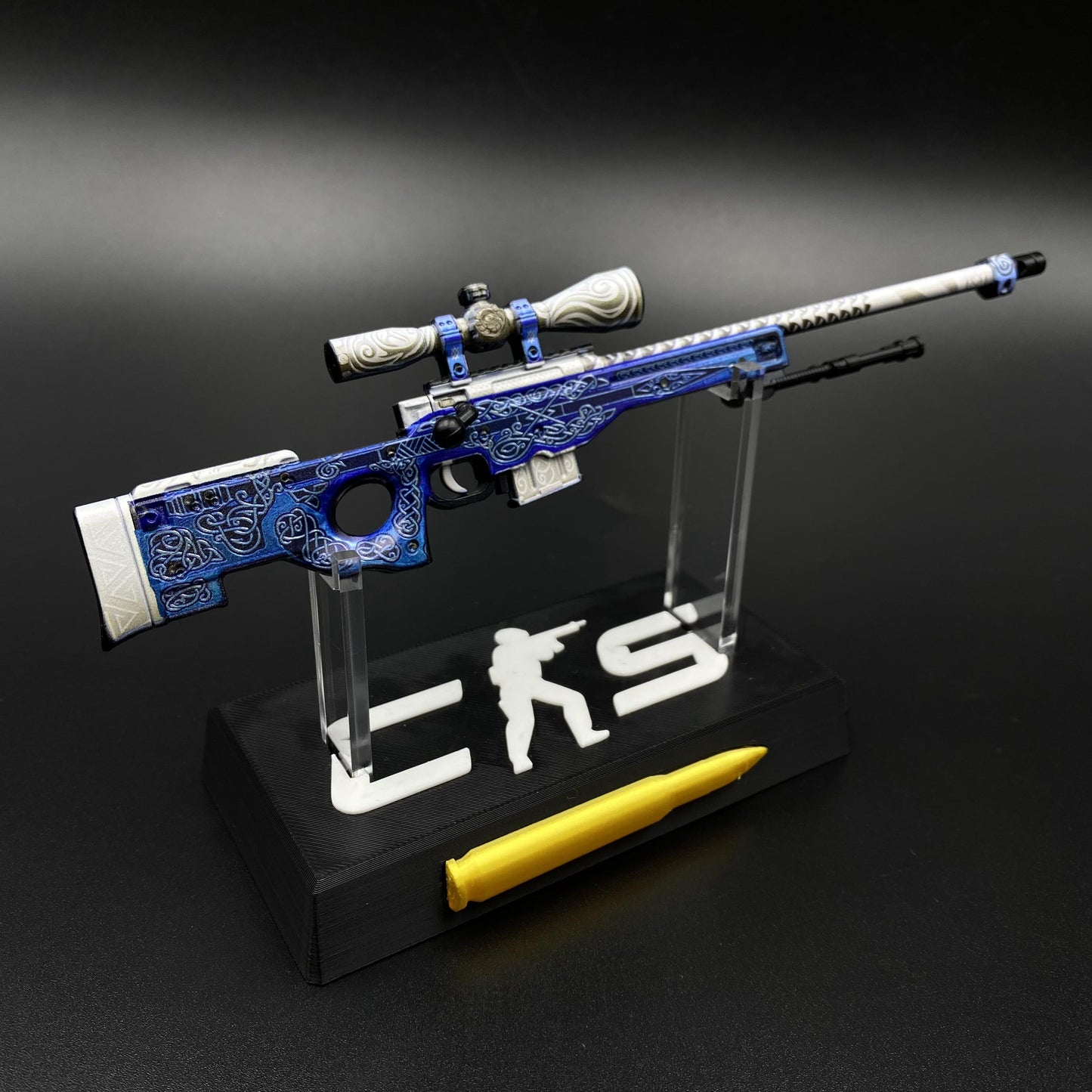 CS2 Game Peripheral - Tiny Gun Gungnir AWP Metal Replica Game Prop Collectible