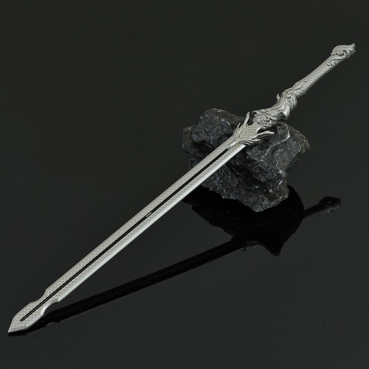 Qingyang Sword from Cang Yuantu Mini Metal Anime Sword Collectible Prop