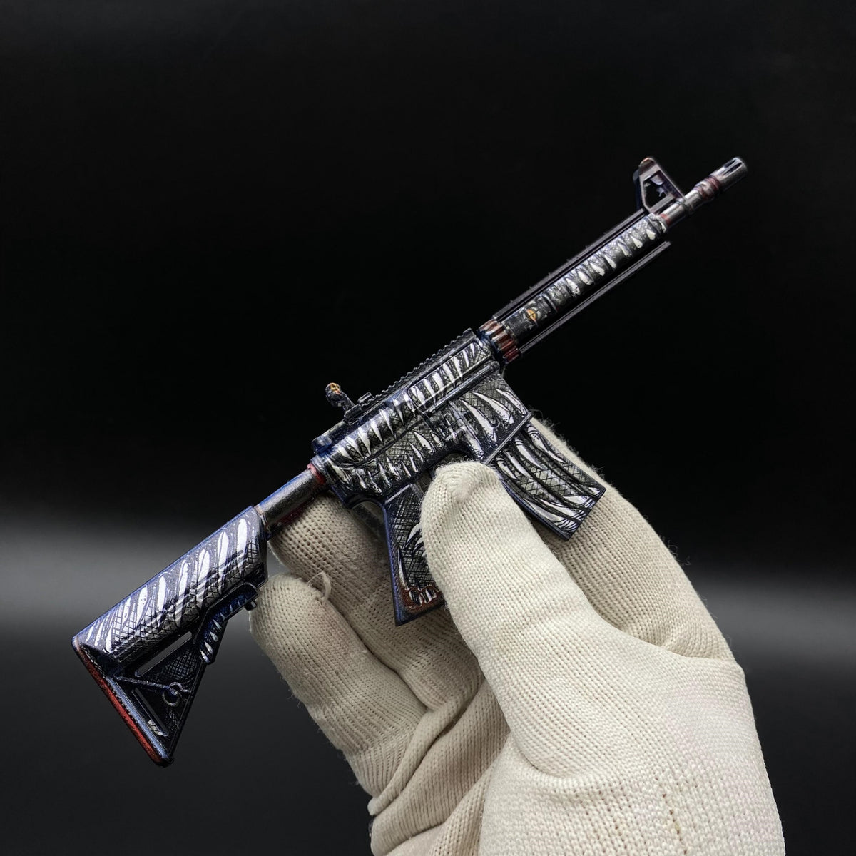 CS Hot Skin M4A4 Zubastick Miniature Mini Metal Replica For Collectible