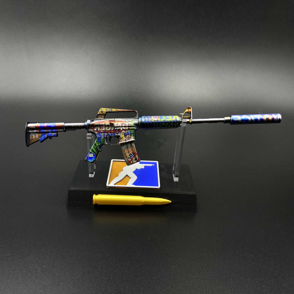 CS Imminent Danger M4A1-S Metal Replica Game Prop Collectible
