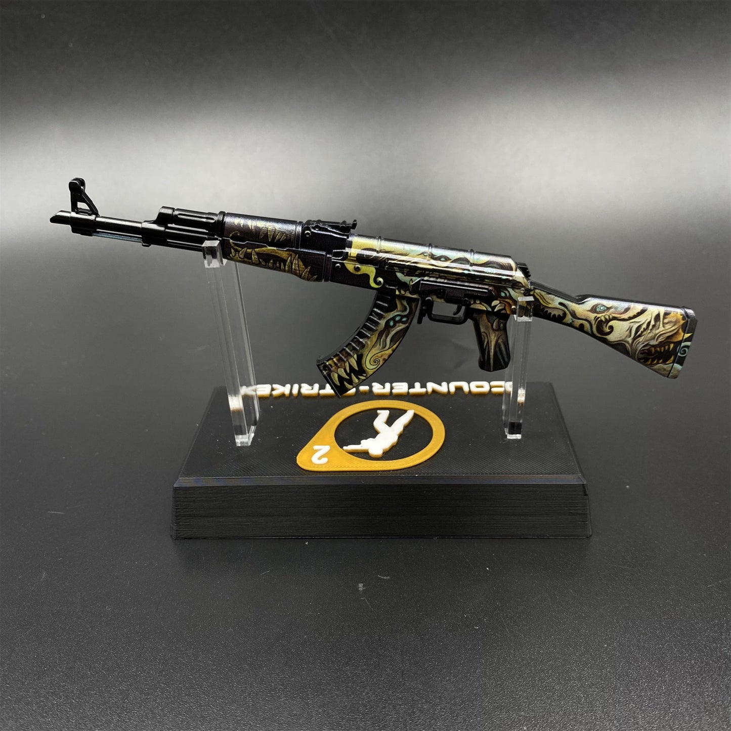 Hot Game CS2 AK47 Phantom Disruptor Metal Replica Game Prop Collectible