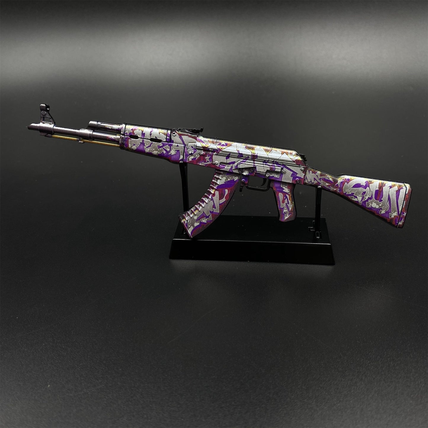 Hot Game CS2 AK47 Head Shot Skin Metal Replica Game Prop Collectible