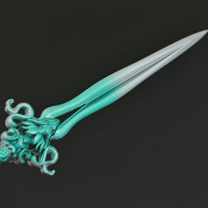 Flying Sword Fifteen Metal Replica Jian Lai Xianxia Weapon Prop Collectible Desktop Decoration Gift
