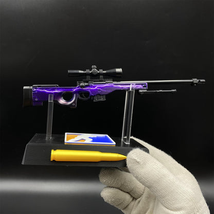 Hot Game CS2 Lightning Strike AWP Metal Replica Game Prop Collectible