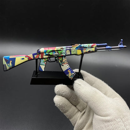 Hot Game CS2 AK47 Leet Museo Metal Replica Game Prop Collectible
