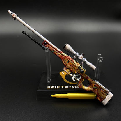 Hot Game CS2 Desert Hydra AWP Metal Replica Game Prop Collectible