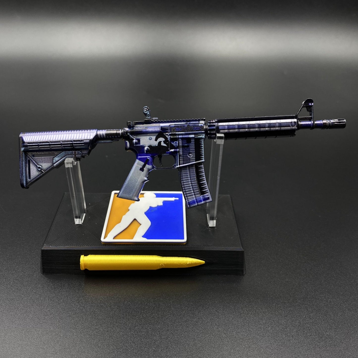CS Game Skin M4A4 X‑Ray Mini Metal Game Replica For Collection