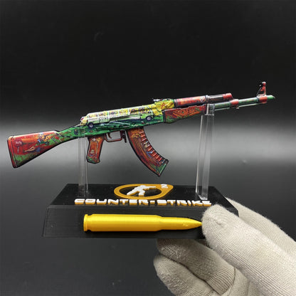 Hot Game CS2 AK47 The Outsiders Metal Replica Game Prop Collectible
