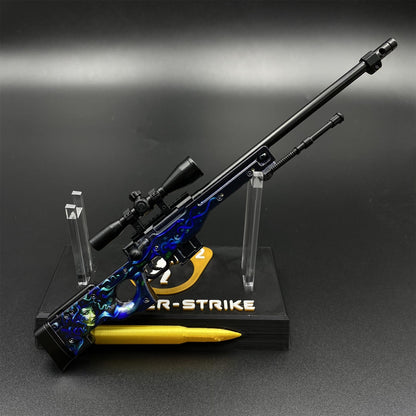 Hot Game CS2 Medusa AWP Metal Replica Game Prop Collectible