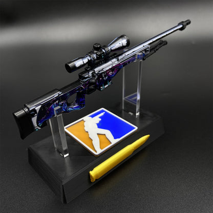 Hot Game CS2 Neo-Noir AWP Metal Replica Game Prop Collectible