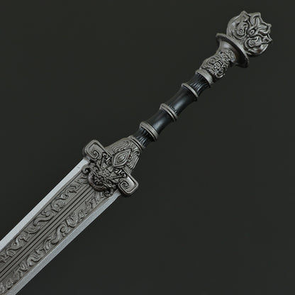Cang Yuantu Yan Jin Moye Sword Alloy Replica Anime Weapon Prop Collectible Display Prop
