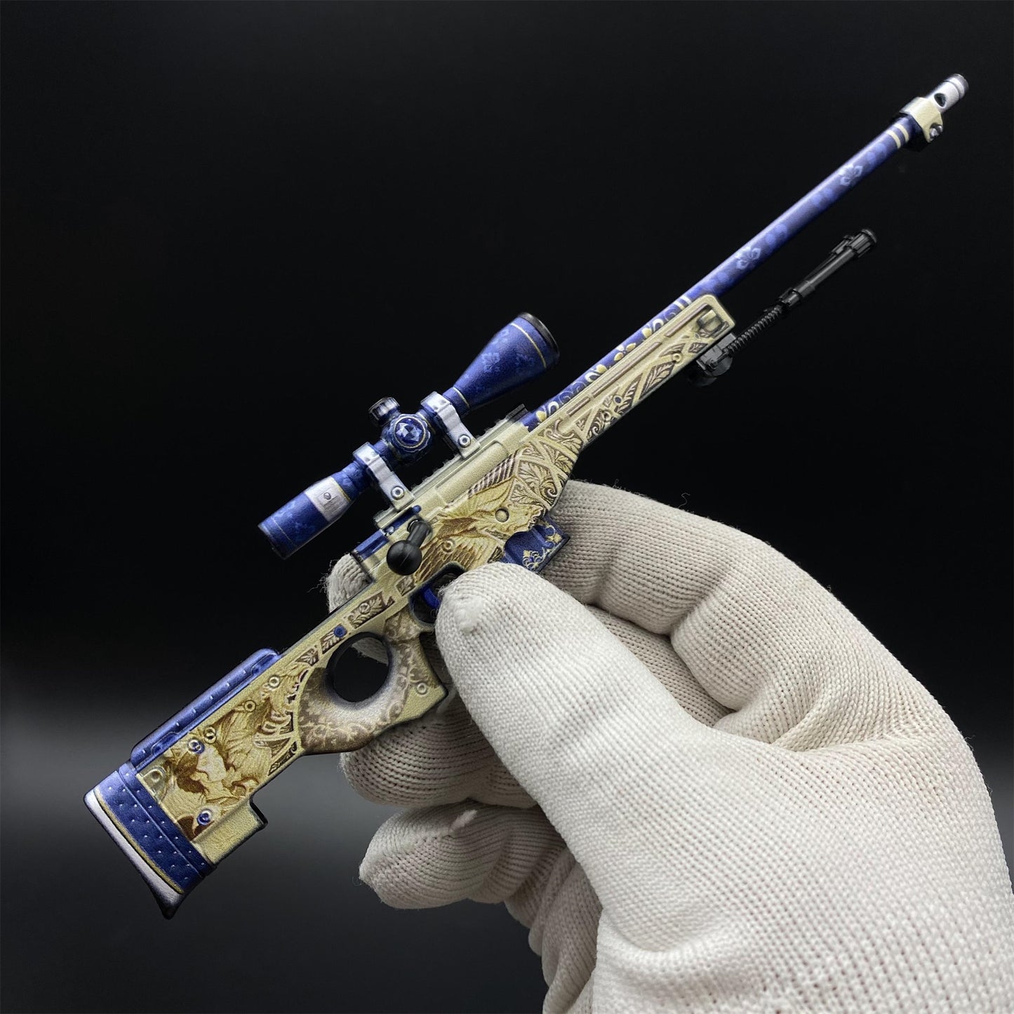 Hot Game CS2 Queen's Gambit AWP Metal Replica Game Prop Collectible