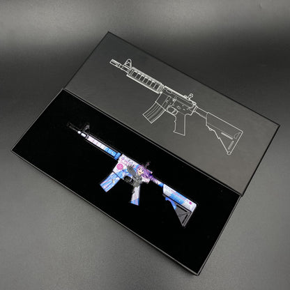 Hot Skin M4A4 Temukau Mini Game Replica Game Prop Collectible