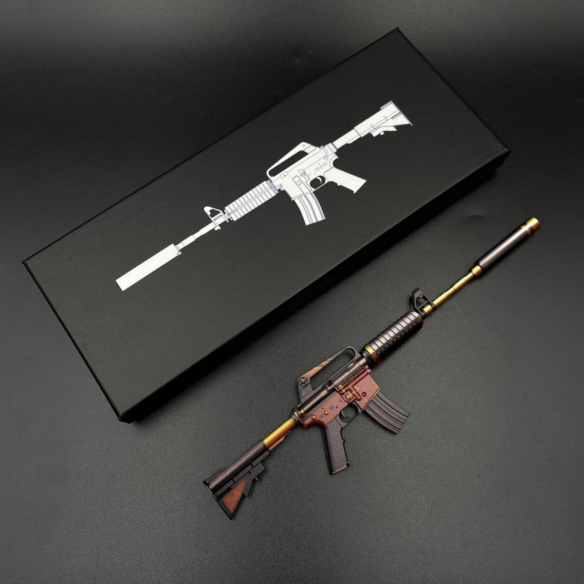 CS M4A1‑S Atomic Alloy Gun Replica for Collectible