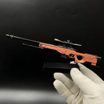 CS2 Game Peripheral - Tiny Gun BOOM AWP Metal Replica Game Prop Collectible
