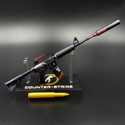 CS M4A1‑S Cyrex Metal Gun Replica for Collectible