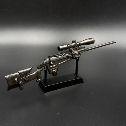 Hot Game Delta Force R93 Sniper Rifle Metal Replica Desktop Decoration Gift for Game Fans