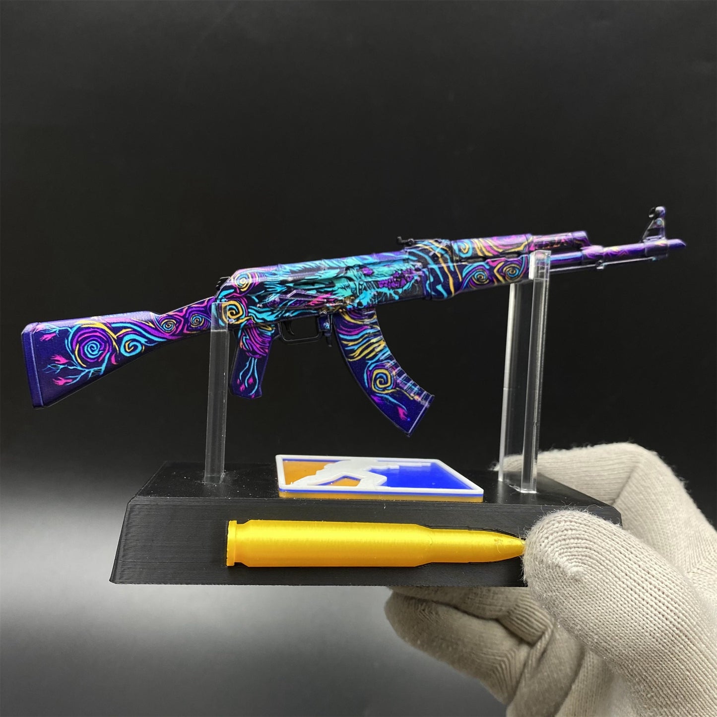 Hot Game CS2 Nightwish AK47 Metal Replica Game Prop Collectible