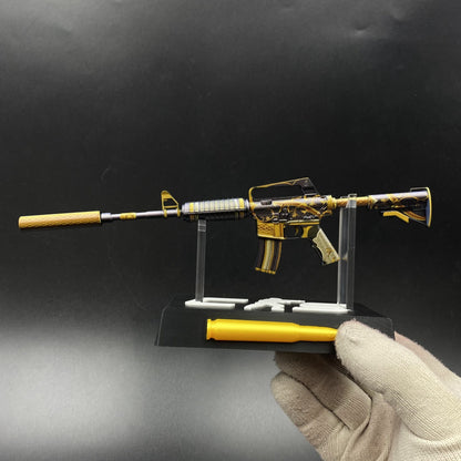 CS Golden Coil M4A1-S Metal Replica Game Prop Collectible